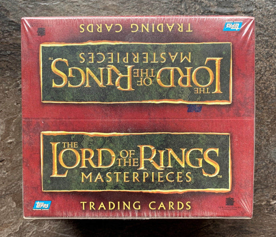 Topps Lord of the Rings 2006 - Masterpieces Sealed Retail Box - (24 Sealed Packs)