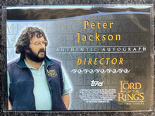 Load image into Gallery viewer, Peter Jackson Autograph - 2002 Lord Of The Rings - The Two Towers - Director
